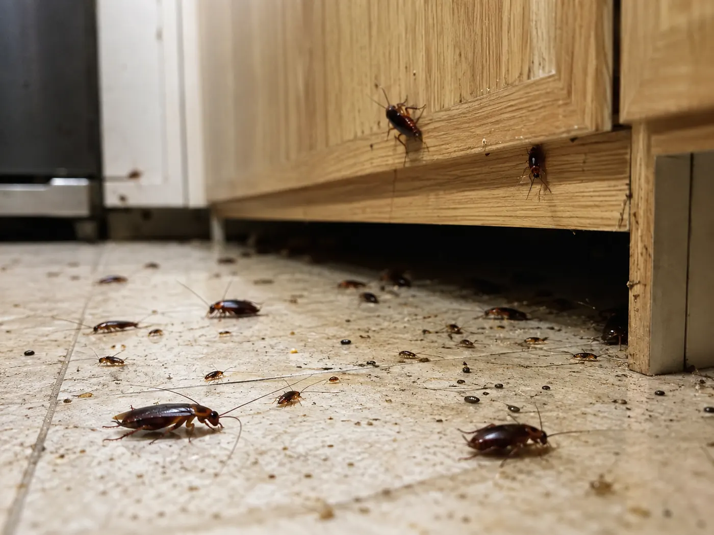 Infestation de cafards : comment évaluer l'ampleur du problème