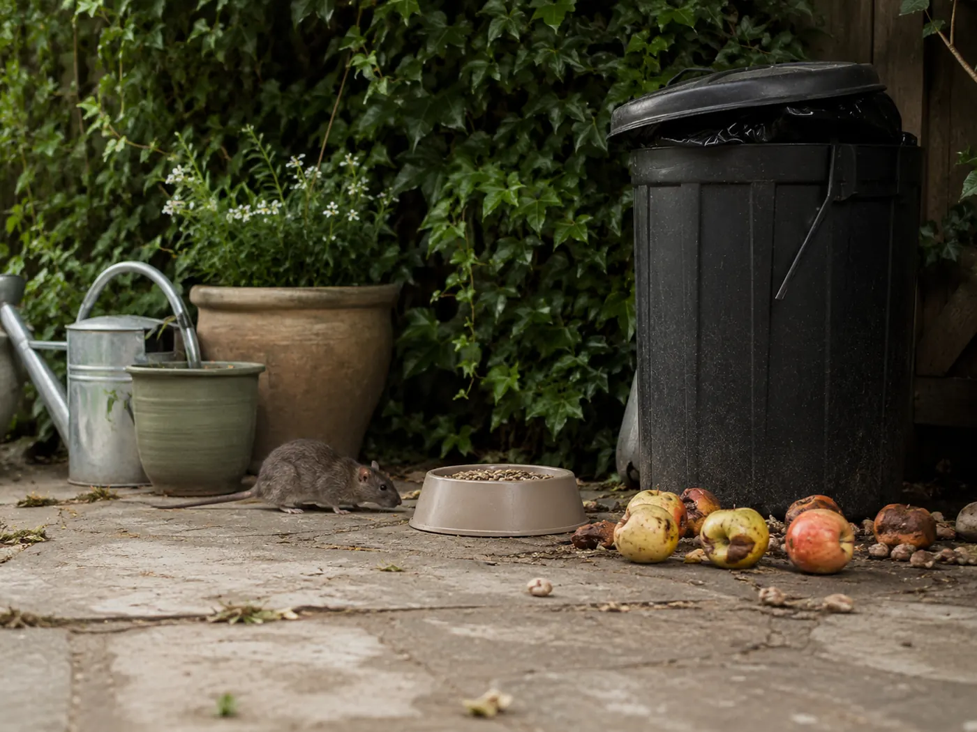 Rats dans le jardin : ce qui attire vraiment leur présence